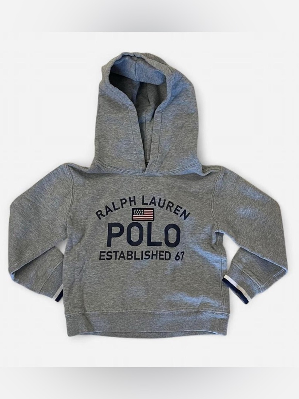 Ralph Lauren Polo Grey Kids Hoodie